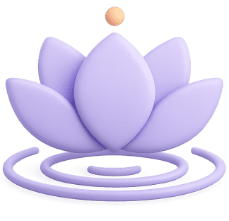 Lotus flower on water ripples — gain clarity for life's big decisions